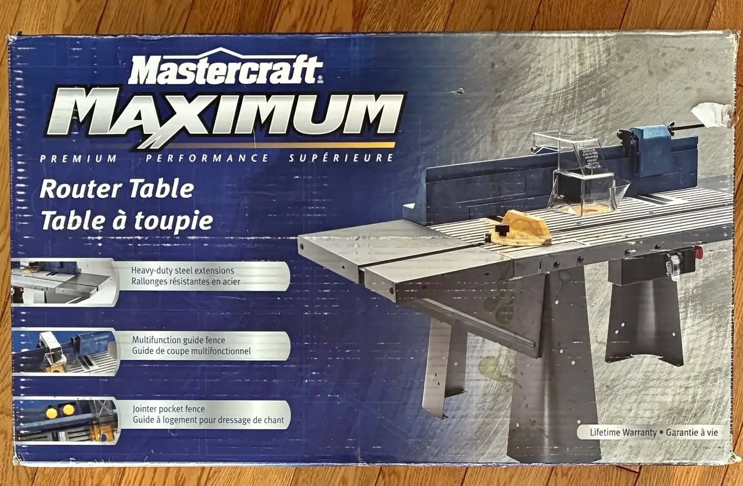 Mastercraft Router Table. Brand new. Never used.