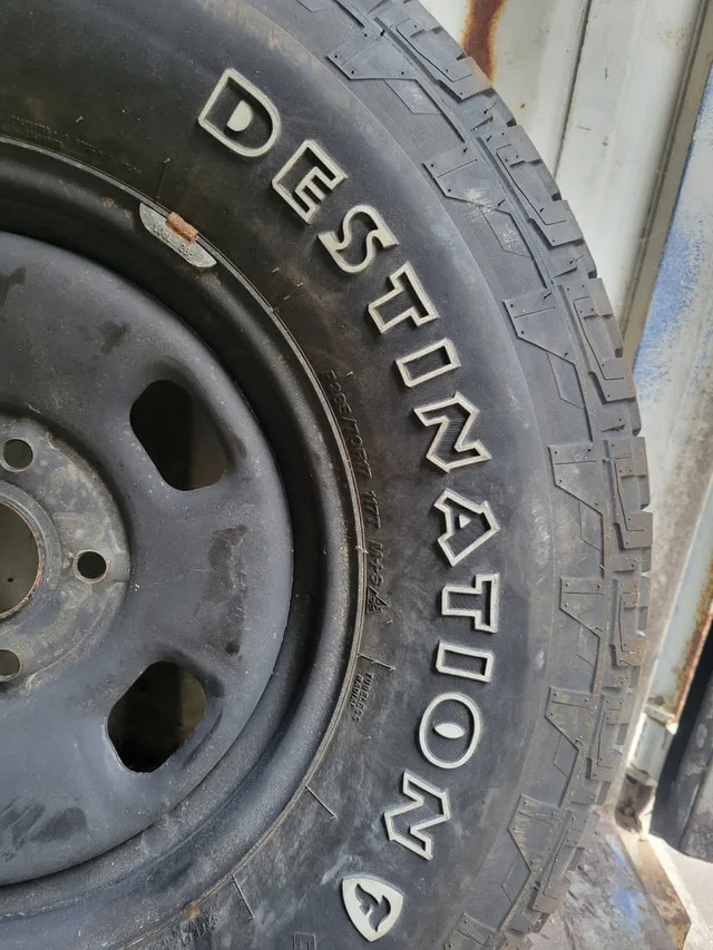 Dodge Ram Used Rims and A Firestone Destination P285/70R17 image indicator(4)