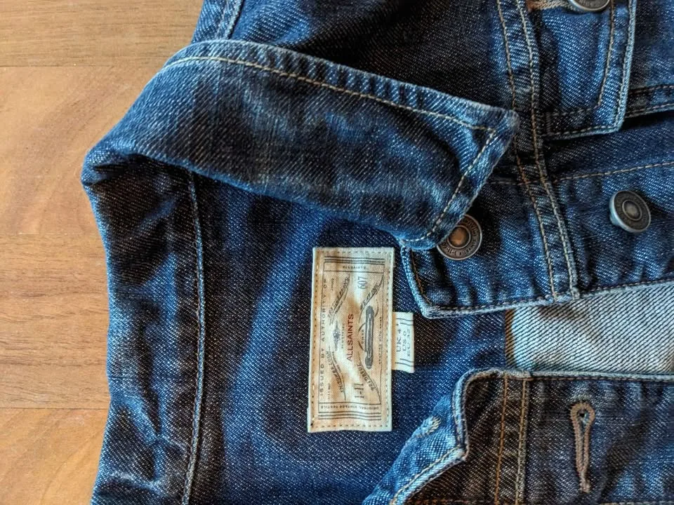 All Saints denim jacket image indicator(3)