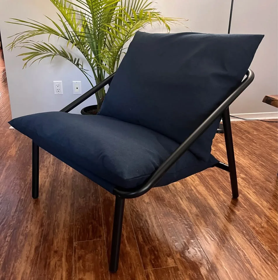 ***BRAND NEW*** Zinus Ada Armchair, Navy image indicator(3)