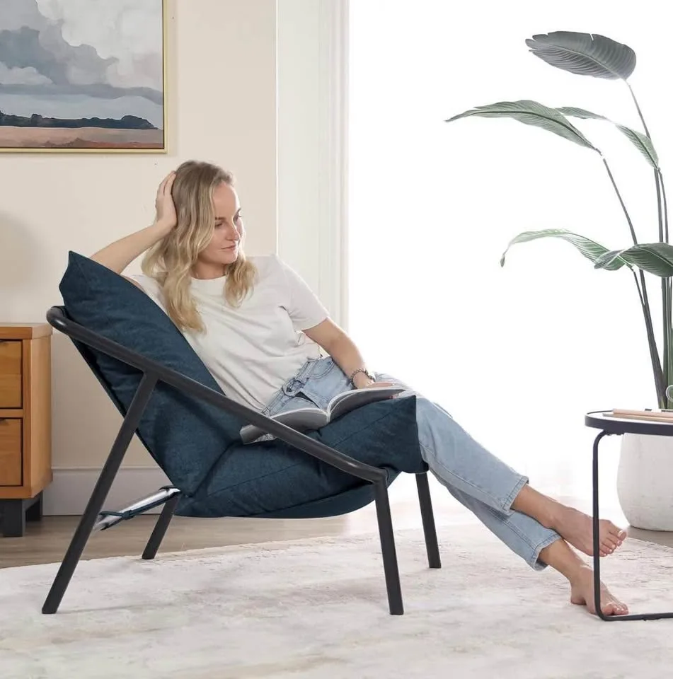 ***BRAND NEW*** Zinus Ada Armchair, Navy image indicator(6)