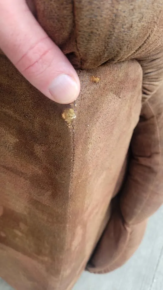 LaZBoy Microsuede Recliner Sofa & Rocker Recliner image indicator(5)