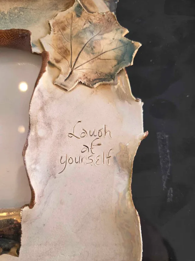 Hand crafted ceramic frame image indicator(2)