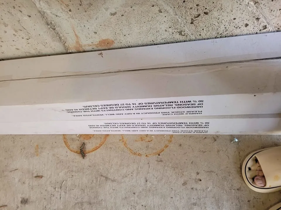 Brand new Grey Hardwood floor tiles. Two unopened boxes. image indicator(4)