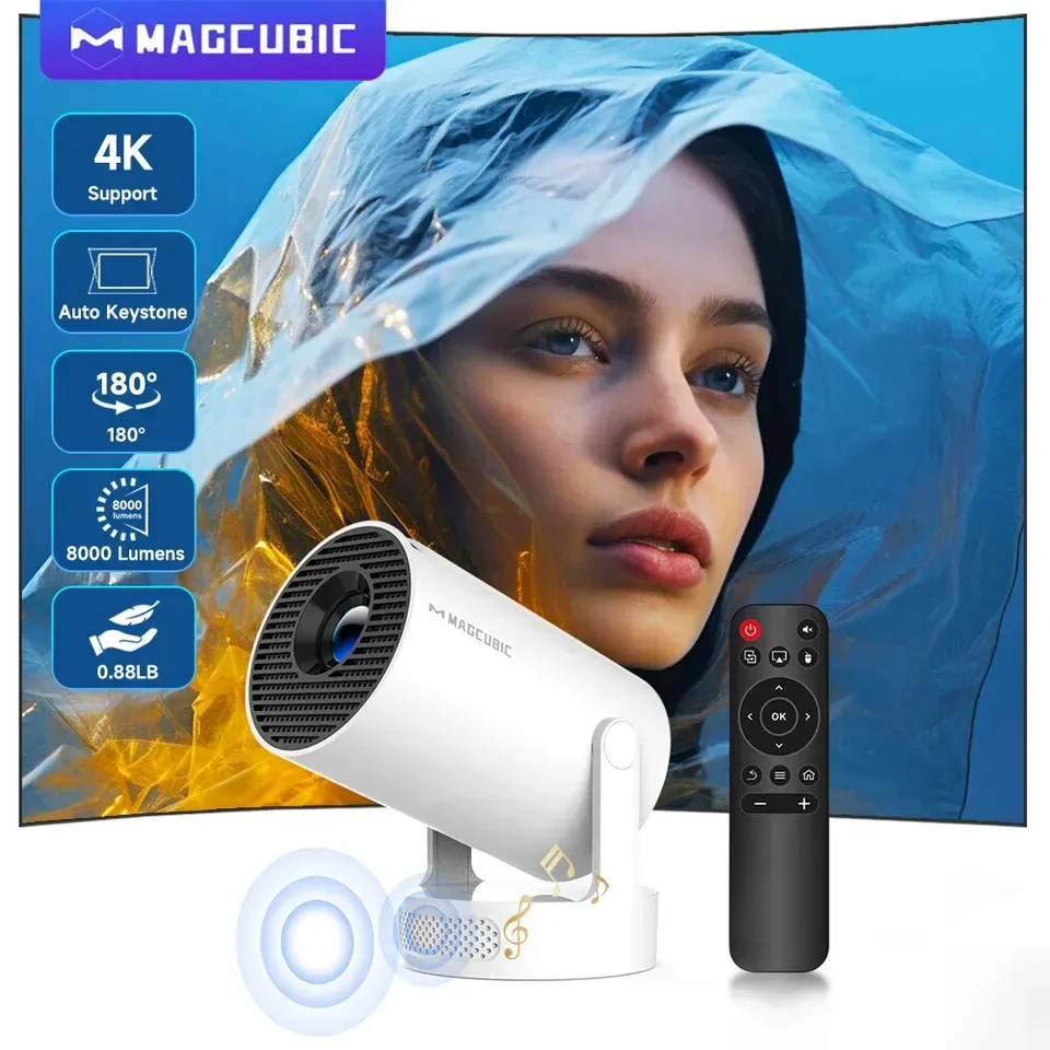 Magcubic: Smart Multimedia Projector, 180 degree free projection image indicator(3)