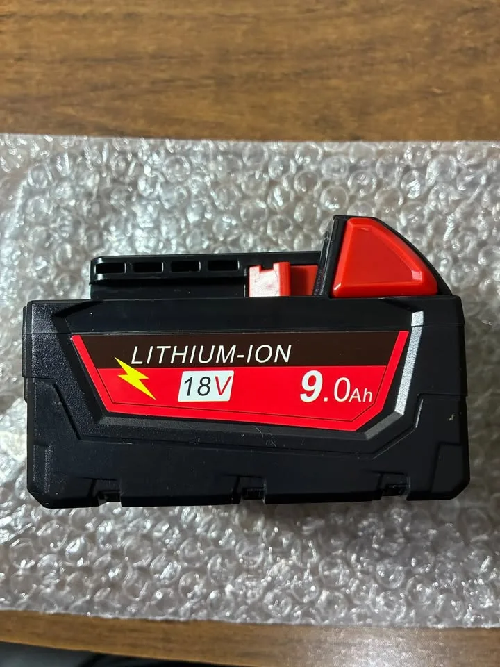 M18 18V Lithium-Ion High Demand Battery, 9000mAh. Brand new image indicator(3)