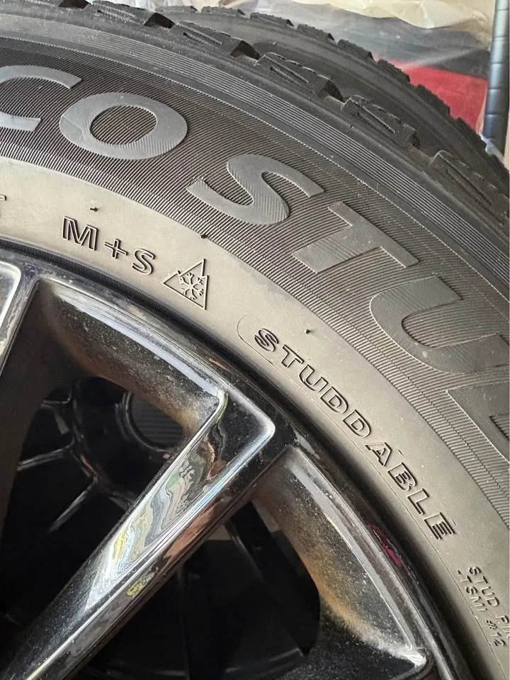 Set of Winter Tires and Wheels image indicator(4)