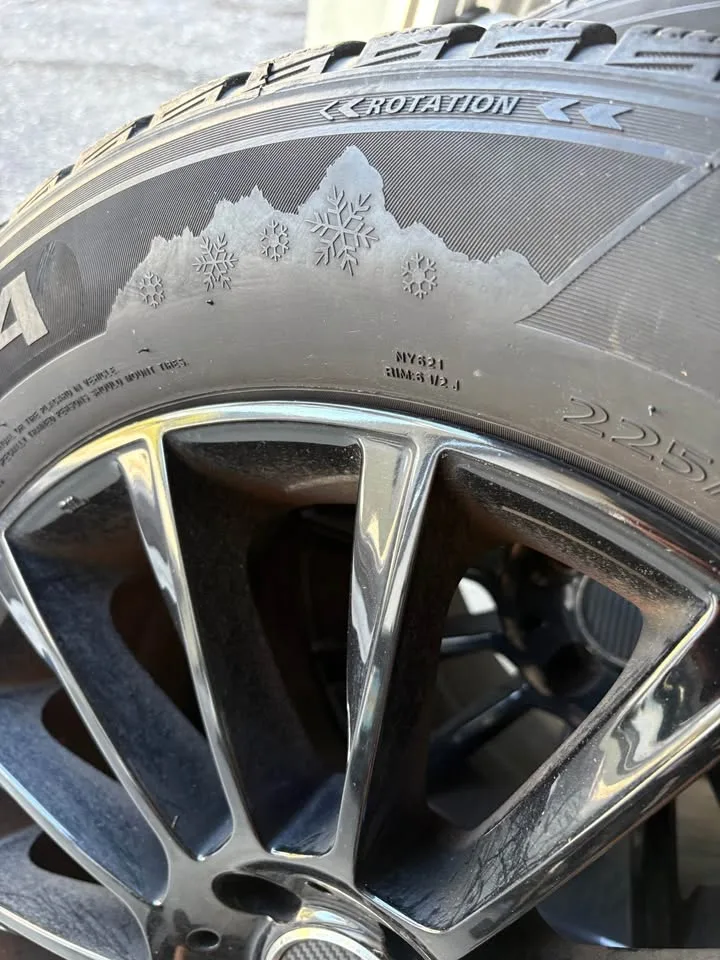 Set of Winter Tires and Wheels image indicator(5)