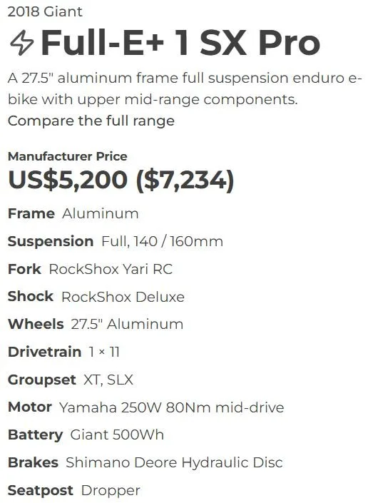 Giant Full-E+ 1 SX Pro image indicator(2)