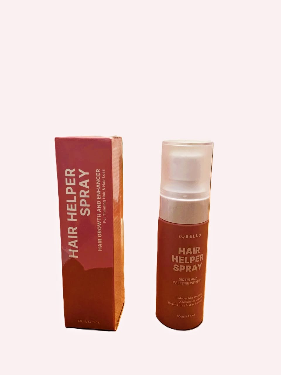 Try Bello Hair Helper Spray – Hair Growth and Enhancer