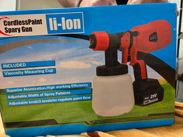 cordless paint spray