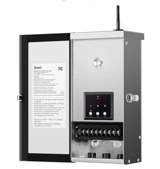 DEWENWILS 300W Wi-Fi Low Voltage Landscape Transformer thumbnail