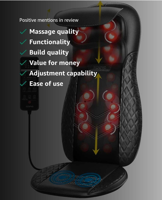 RENPHO Neck & Back Massager cushion - photo 5