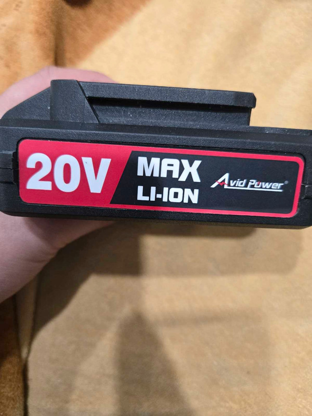AVID POWER 20V MAX 1.5 Ah Lithium Ion Rechargeable Only