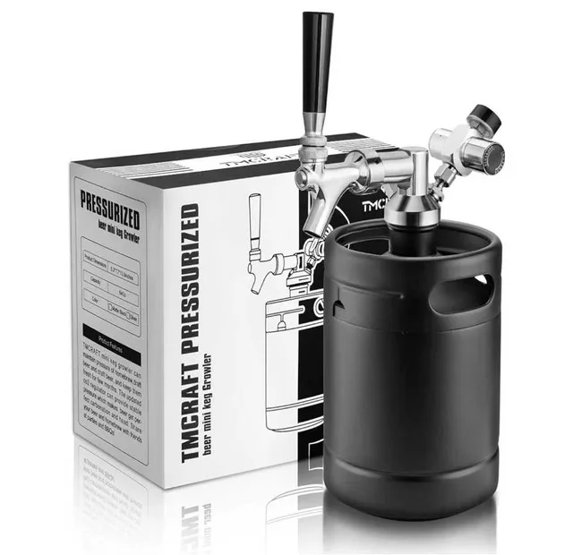 Growler Tap System, Pressurized Stainless Steel Mini thumbnail