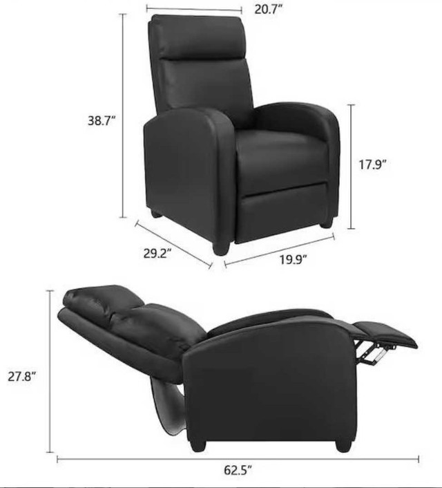 Leather Recliner Chair - photo 4