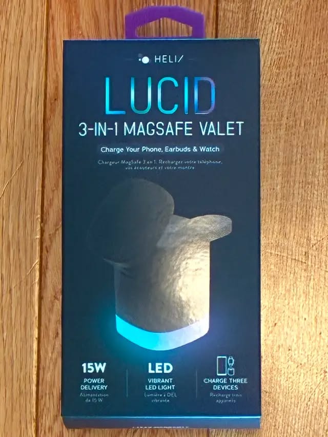 Helix Lucid 15W LED 3-in-1 Valet Charging Dock with MagSafe - photo 4