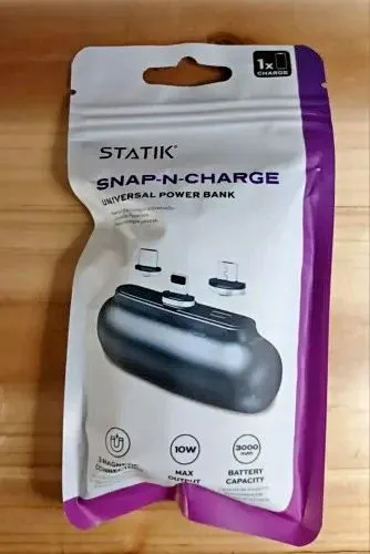 Statik Power Bank - 10W, 3000mAh, Sealed, New thumbnail
