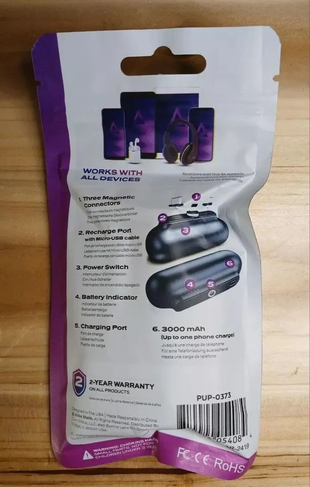 Statik Power Bank - 10W, 3000mAh, Sealed, New image indicator(2)