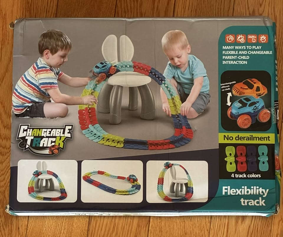 Changeable Track: 92 PCS set, flexibility track, Ages 3+. New - photo 2