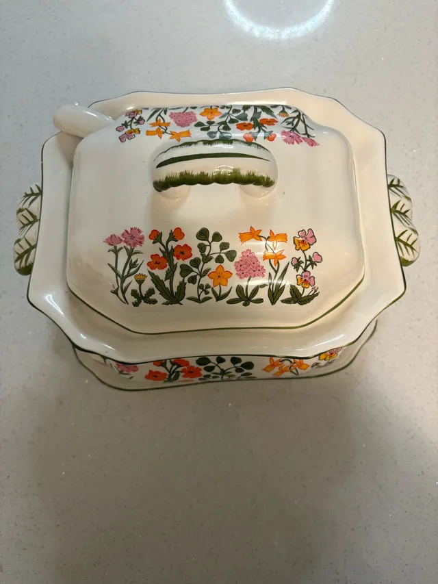 Floral Soup Tureen