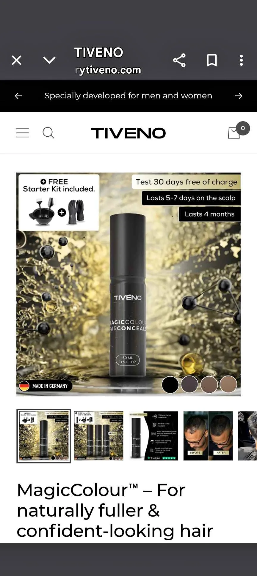 Hair concealer,price is for 3 bottles.