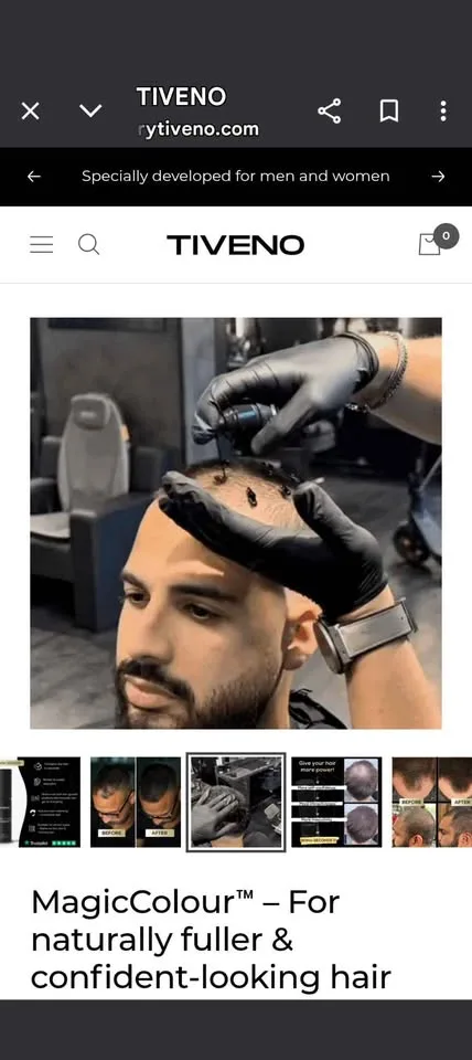 Hair concealer,price is for 3 bottles. image indicator(2)