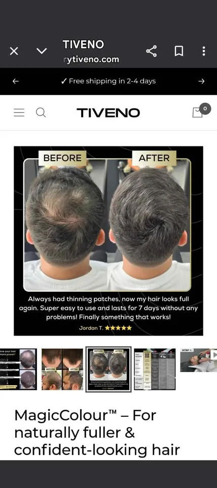 Hair concealer,price is for 3 bottles. image indicator(4)