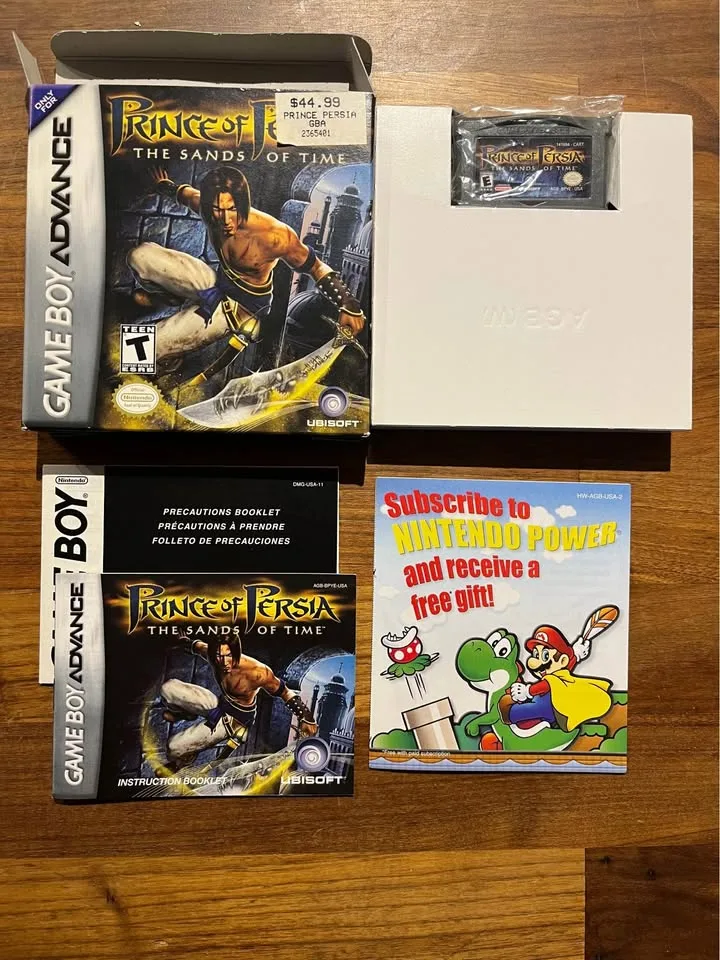 Prince of Persia: Sands of Time (GBA - CIB, Mint) image indicator(2)