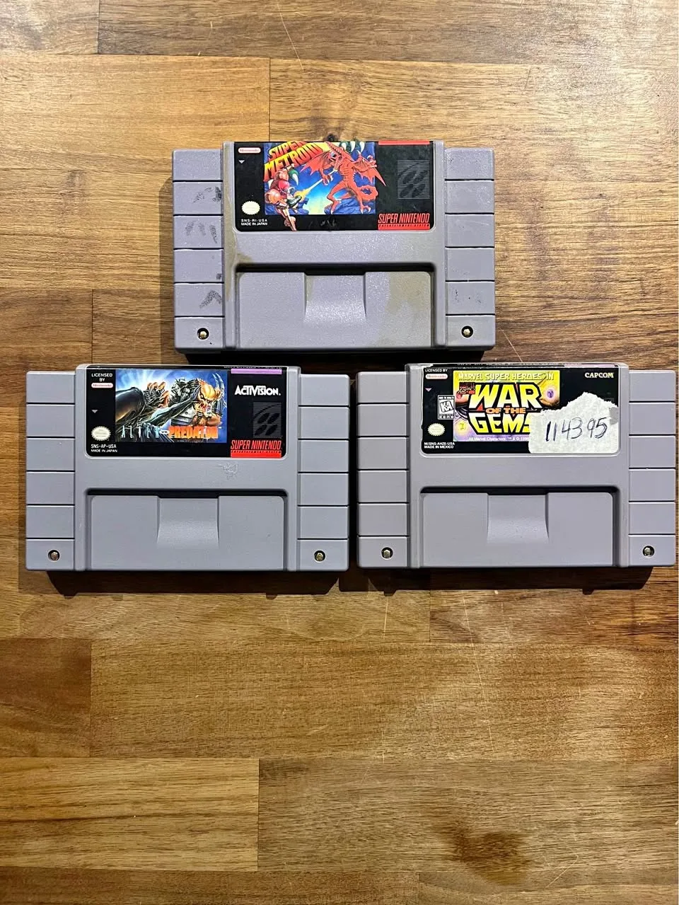 SNES Games (Authentic, Tested)