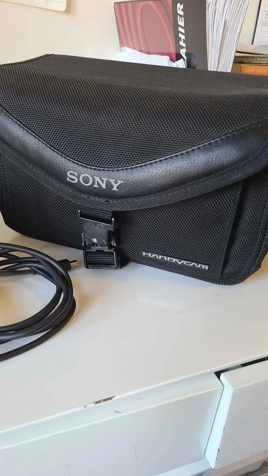 Sony Handycam DCR-DVD101E + Case, Remote & Discs image indicator(6)