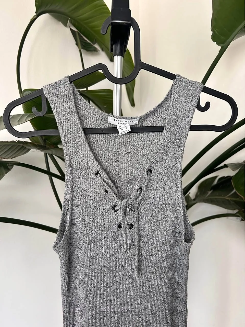 Grey Body Con Dress