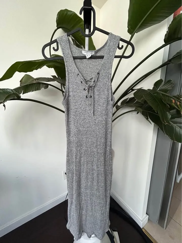 Grey Body Con Dress image indicator(2)
