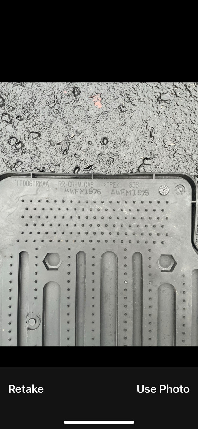 Ram 1500 rear floor liner/mat (reduced) - photo 5