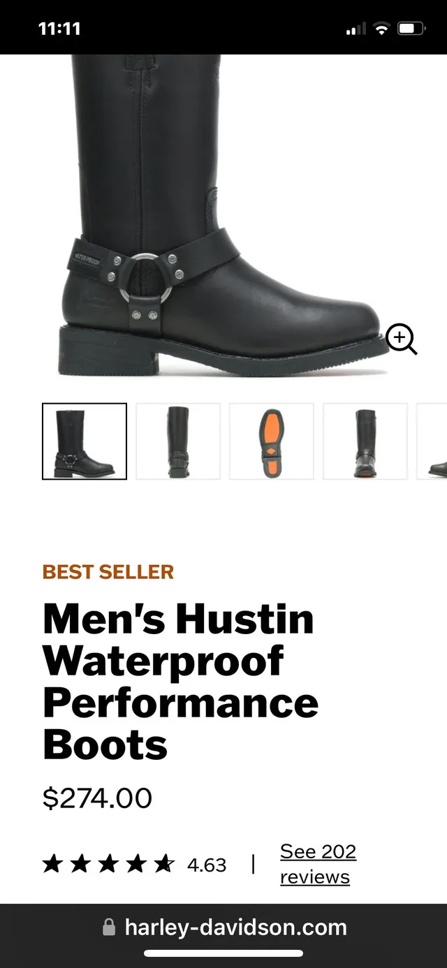 Harley boots size 10. Reduced $80 image indicator(2)