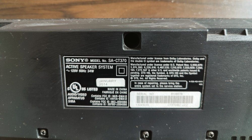 Sony Bluetooth Sound Bar - photo 3