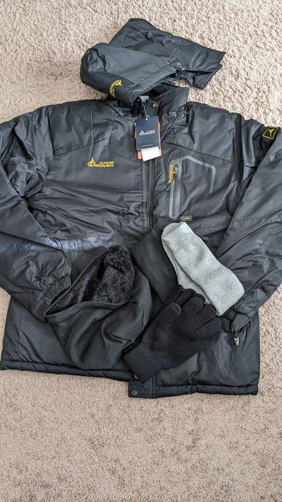 Jacket XL with Cap, Socks, Gloves thumbnail