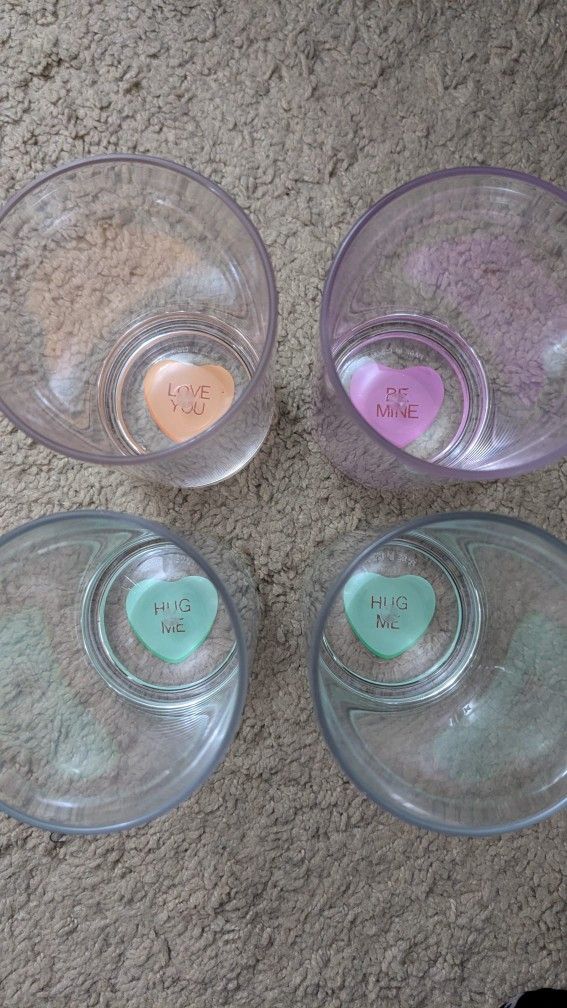 Tumblers with beautiful writings
