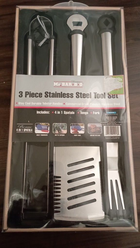 3pcs Barbeque Set