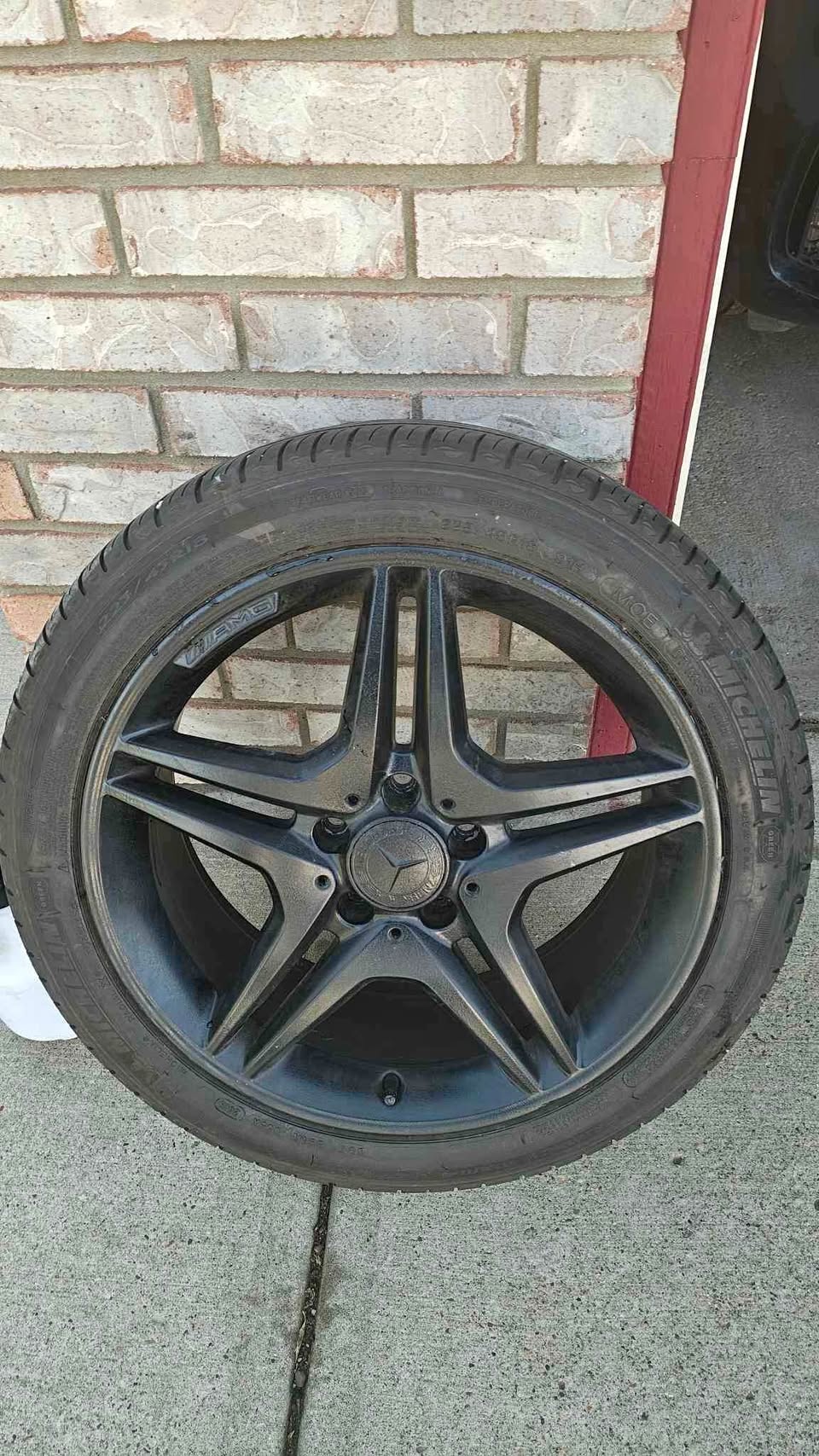 Mercedes all season 18 in rims and tires c300 cc400 c250 n