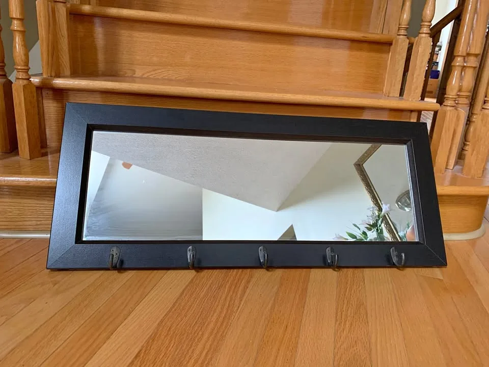 Mirror with Hooks 14"x34" thumbnail