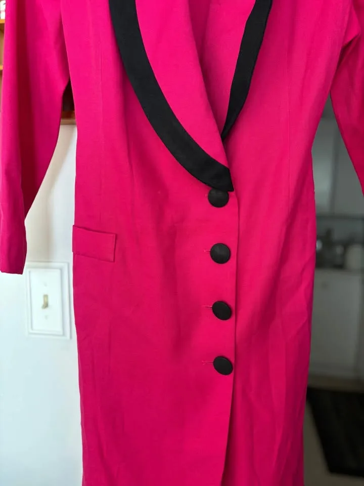 Vintage Pink Blazer / Jacket - Barbie Halloween Costume Idea image indicator(2)