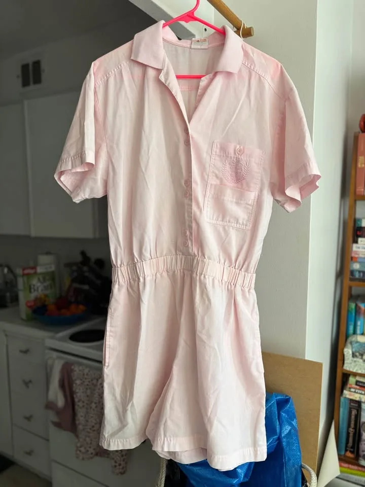 Vintage Pink Romper - Barbie Halloween Costume Idea image indicator(3)