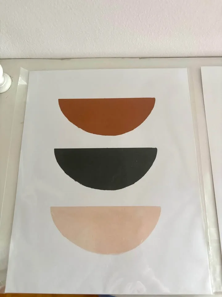 Two Half Moon Prints - 8x10 image indicator(2)