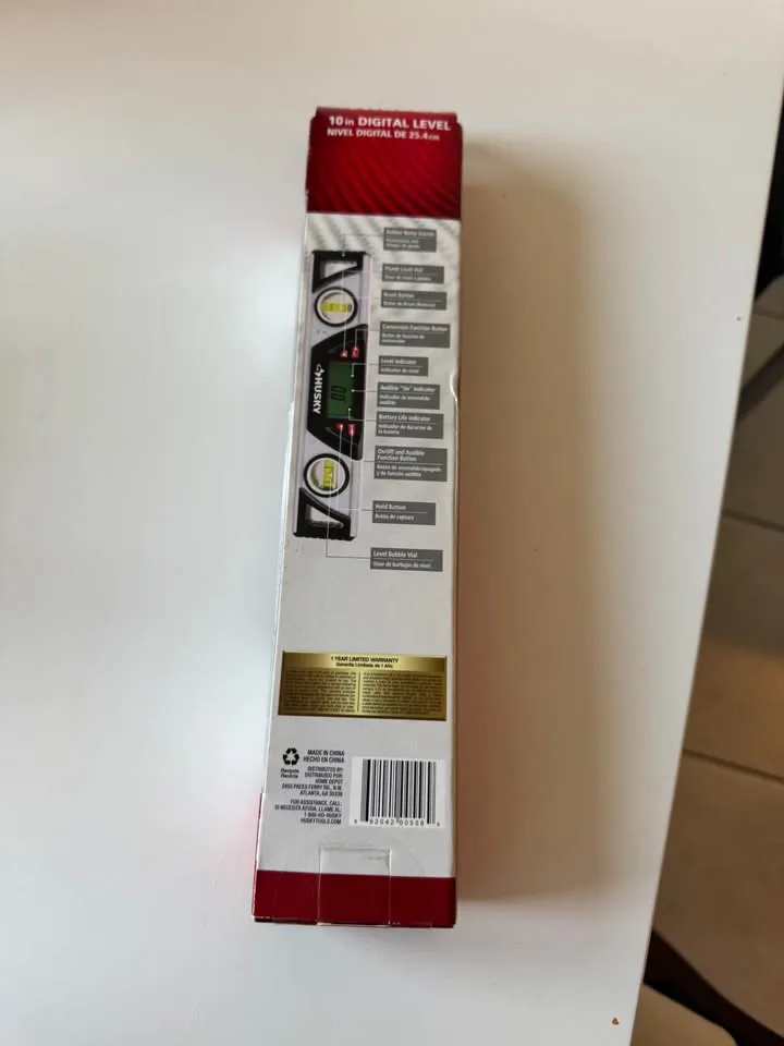 Husky 10 in. Multi-Function Standard Digital Level image indicator(2)