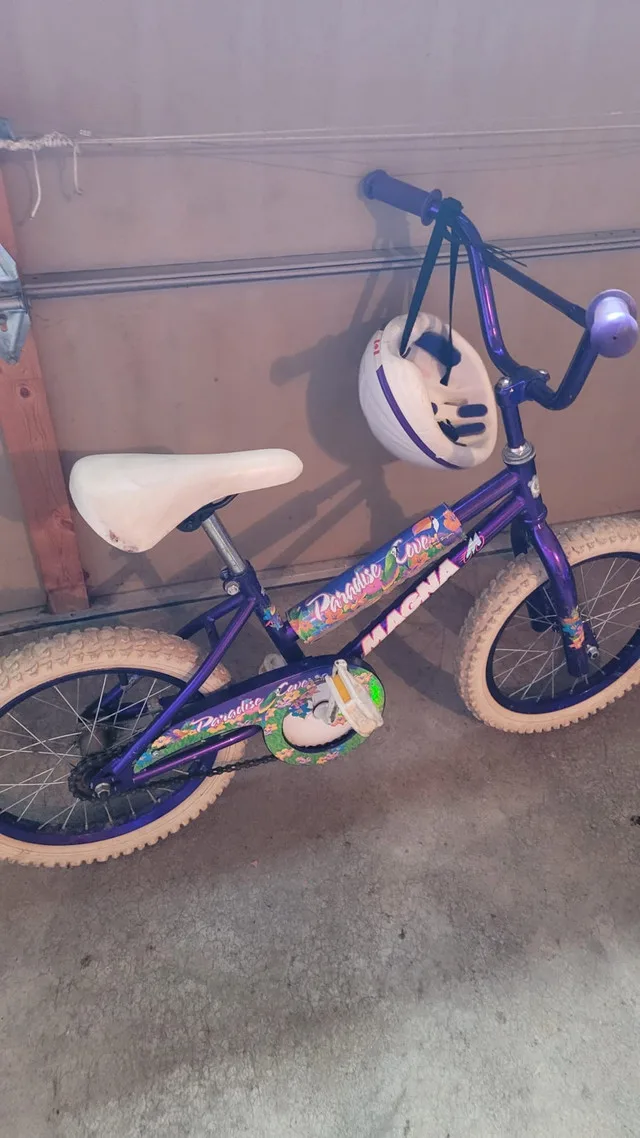 Bike for kids & helmet