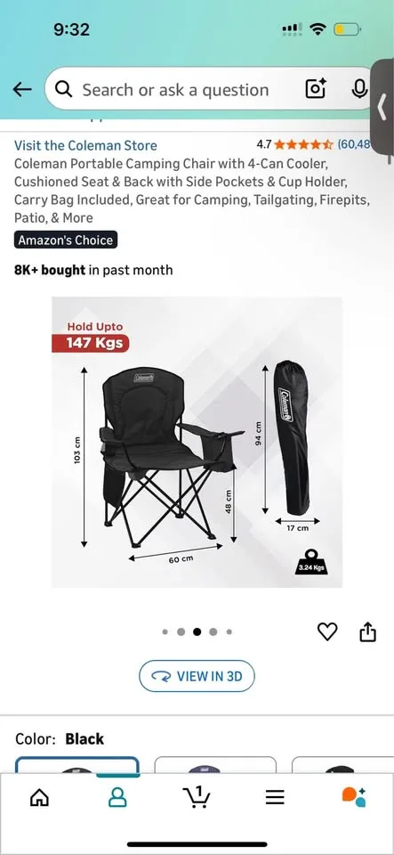 Coleman Portable Camping Chair image indicator(2)