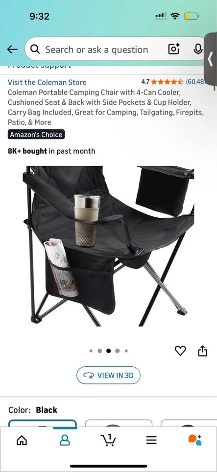 Coleman Portable Camping Chair image indicator(4)