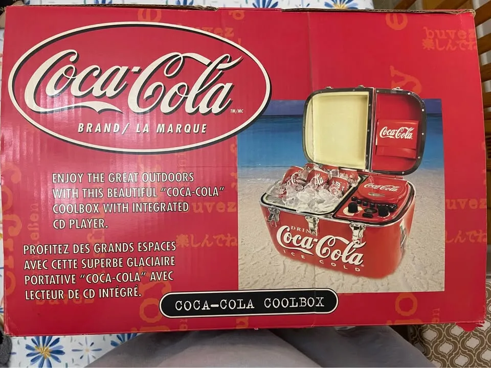 Vintage Coca-Cola Cool Box. *New in Box! image indicator(5)