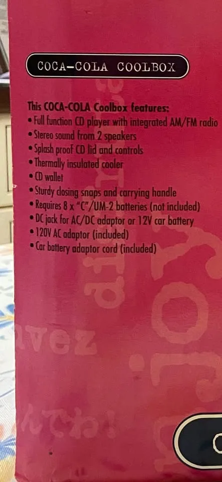 Vintage Coca-Cola Cool Box. *New in Box! image indicator(10)